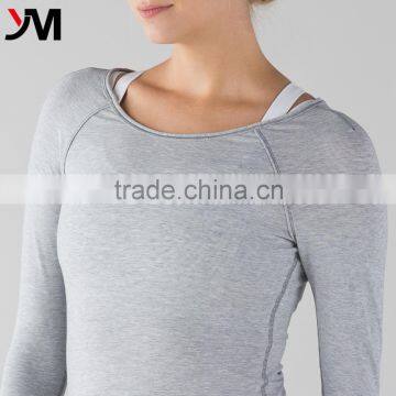 Comfortable Gym Wear Sexy YogaLong Sleeves Custom Yoga Wear For Women