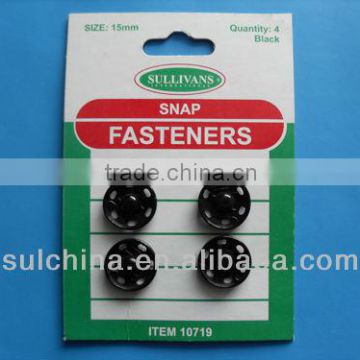 Garment Accessory- Snap fasteners