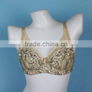 2012 hot sell newest design lace big size women bra