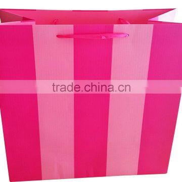 Large size paper gift shoping bag for fashion shop