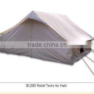 30,000 Relief Shelter Tent for Haiti $132 CIF Dominican Republic