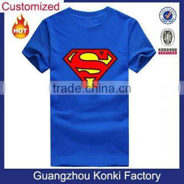 Custom design men's cotton wholesale tagless t shirts slim fit same to Sheldon