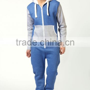 coloured wholesale onesie with contrast sleeves