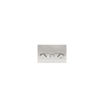 Black Semi Rimless mental Eyeglasses Frame Ray Ban RB6195 2502 51mm