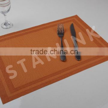 placemats/pvc cup mats/polyester and vinyl table mats