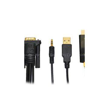 Convertre VGA+RL To HDMI Cable Converter 5in1 SK-VTH51