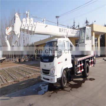 China small 7ton wheel tire truck crane