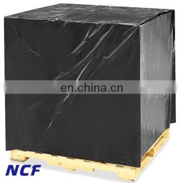 Pvc Customized Pallet Cover With Zipper Eyelets