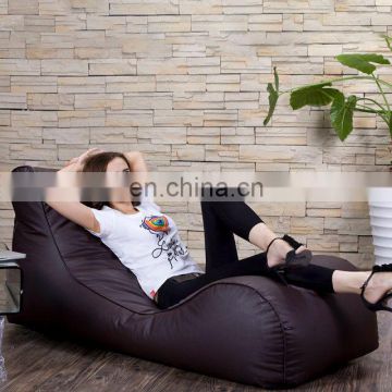 Home furniture Chaise Lounge long living room sofa outdoor waterproof cool lazy bean bag bed chair