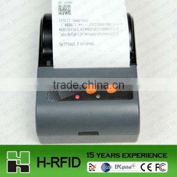 Free SDK Provided Portable Android Bluetooth Printer with 57mm Thermal Receipt Paper