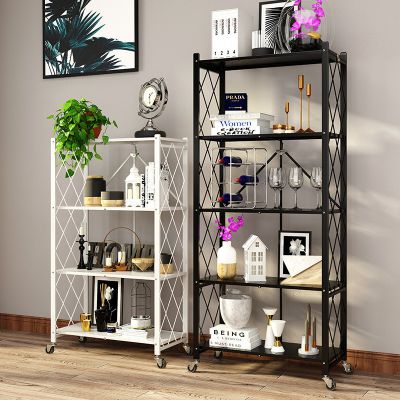 Kitchen Cabinet Organizers  Rack For Kitchen And Living Room Adjustable 4 Shelf