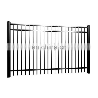 Galvanized coated steel ornamental fence metal fence  Galvanized Chain Link Fence