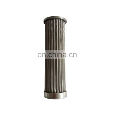 Process custom high quality stainless steel hydraulic oil filter element