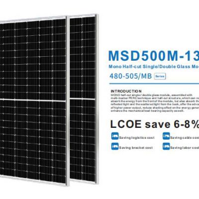 Factory 132 Cells monocrystalline solar panels is 500W 520W 530W 540W solar panel 500 watt mono solar panel