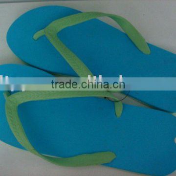 15/15mm plain beach flip flop slippers for men/women