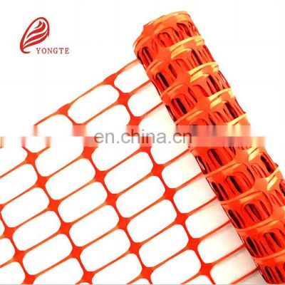 Factory directly supply traffic barrier warning products plastic orange safety mesh fence