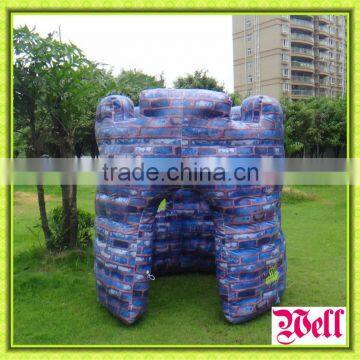 cheap and funny inflatable paintball bunkers