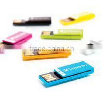 Low cost colorful promotion gift clip usb flash drive with custom logo printing, mini usb flash 1GB 4GB 32G USB key