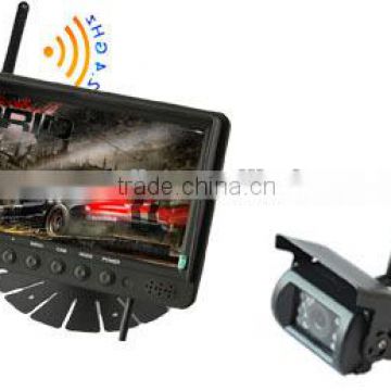RV-7008WS 7inch wireless car camera system with digital screen & HD CCD camera