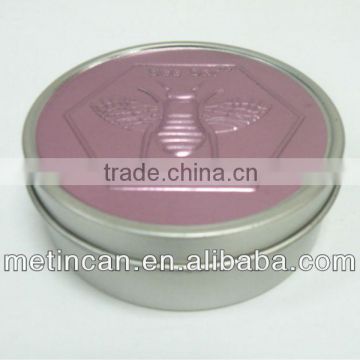 cosmetic tin can