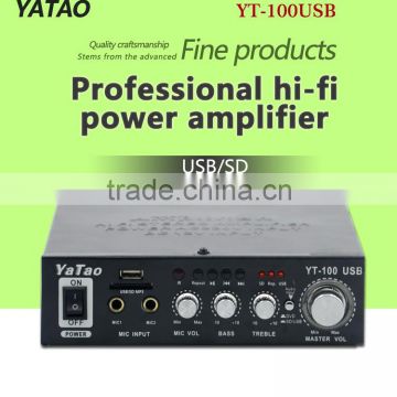 mini amplifier YT-100usb support usb/sd