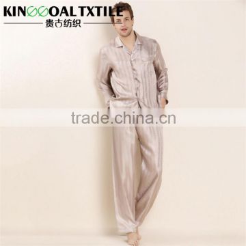 High Grade Male's Long Classic 100% Silk Pajama in 19mm
