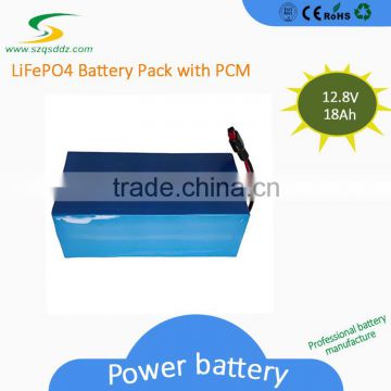 Long Cycle 3000 times Best LFP 12v18Ah Battery Pack for Portable Audio