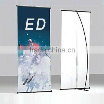 2016 China supplier new design L shape roll up banner stand