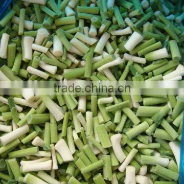 frozen green garlic with high quality
