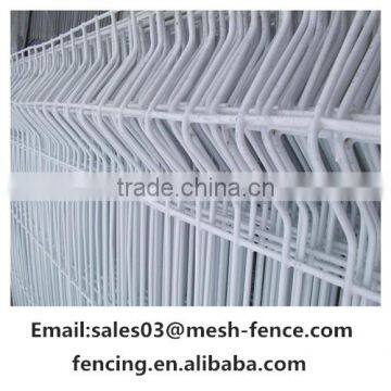 Alibaba china manufacture corrosion resistance firm steel mesh fence / triangle bending fence / 3D curved welded wire mesh panel