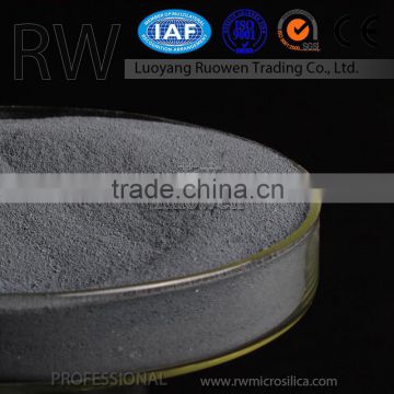 High silica content high purity micro silica fume coagulant for refractories castables