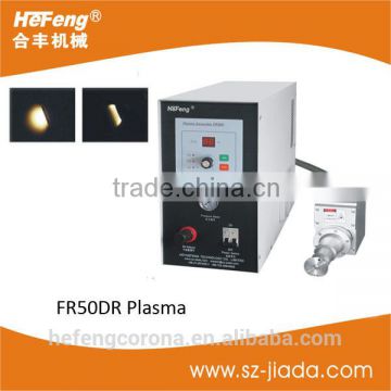 High frequency plasma machine application on Bobst production line