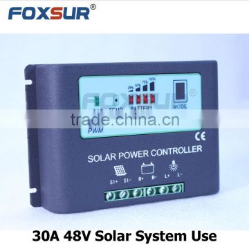 High-Efficiency And Reliability Instructions 48V 30A PWM Solar Charge Controller with Competitve Price