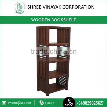 Traditional Designed Sheesham Wooden Bookcase from Indian Manufacturer