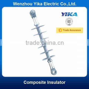 Wenzhou Yika IEC 24KV Polymeric Deadend Insulator Types Electrical Insulators Composite Polymer