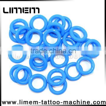 Light Blue Color Tattoo Machine Silicone O Ring Mixed Colors High Quality Best Shock Absorption