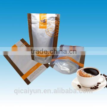 Custom printed coffee packing bag with valve/laminated multiple layer plastic aluminum foil coffee bean packaging                        
                                                Quality Choice