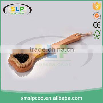 Natural bristle scrubber wooden Bath Brush