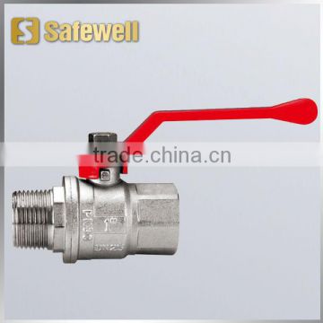 C.P. Full-flow Ball Valve with Lever Handle