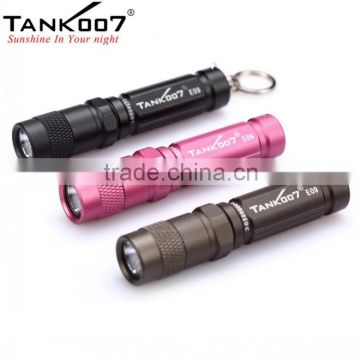 Waterproof mini led flashlight TANK007 E09 hand led torch