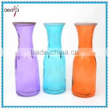 Glass Bottle with Lid Glass Bottle Supplier