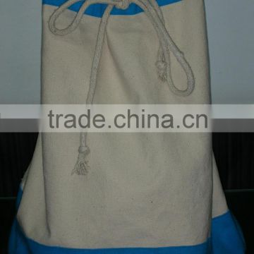Cotton Fabric Duffle bag
