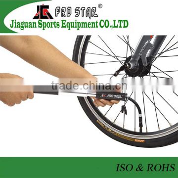 Godd quality air pump for bike with flexible Hose from Jiaguan Factory