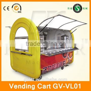 hand push food cart for sale with competitive price