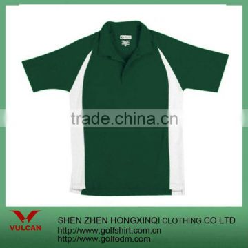 100% Microfiber Polyester Sport Polo Shirts for men