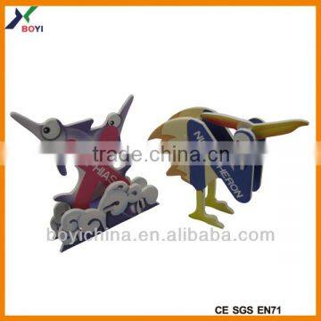 Night-heron Model Kids Toy 3d Puzzles Manufacturer From Alibaba China