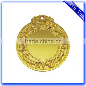 China Factory High Quality Blank Custom Gold Medal