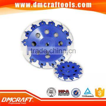 T Segment Turbo Row Diamond Cup Grinding Wheel