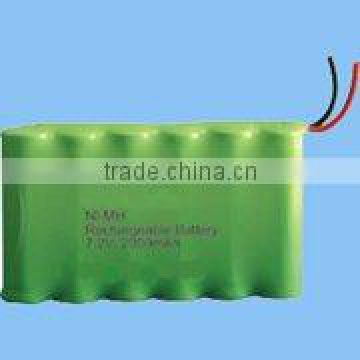 UL,CE,RoHS,SGS approved 7.2v rechargeable battery NI-MH 2000mah