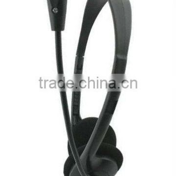 1.8m cord high quality headset with microphone direct manufacturer